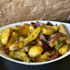 Картопля з мисливськими ковбасками