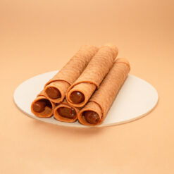 Трубочки зі згущеним молоком